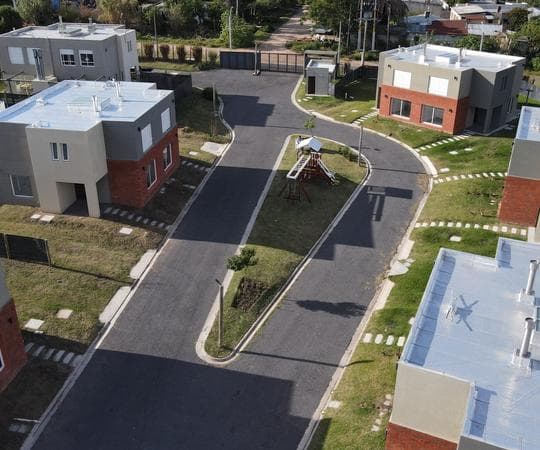 vista aérea de las unidades de verdes del este